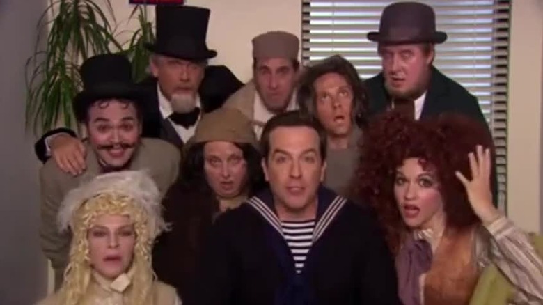 The community theatre cast of Sweeney Todd