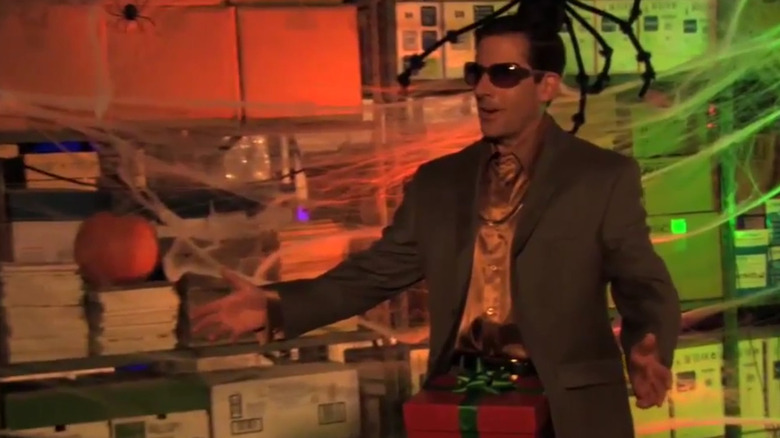 Michael Scott Dressed as an SNL character