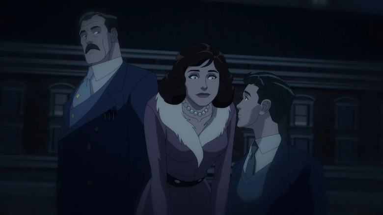 Thomas, Martha, and Bruce Wayne in Batman: The Doom That Came To Gotham
