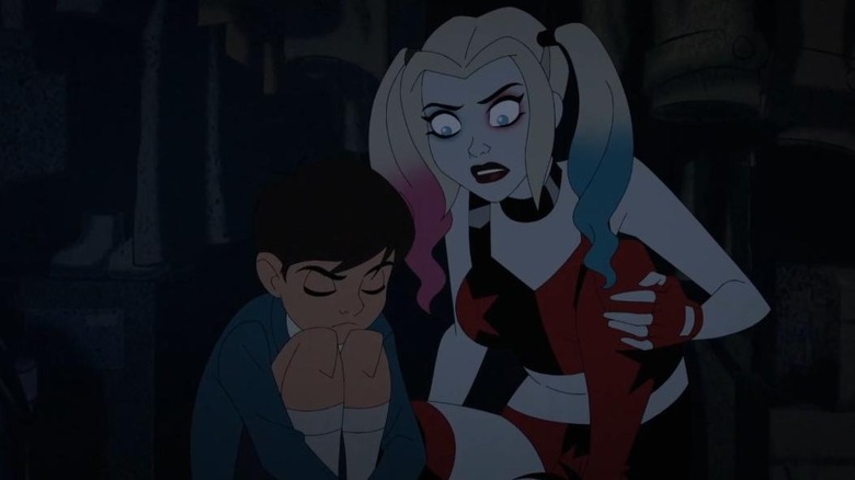 Harley Quin TV Show, Harley Quinn and young Bruce Wayne