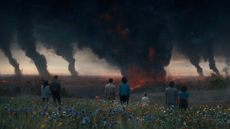 the final shot of Stranger Things season 4