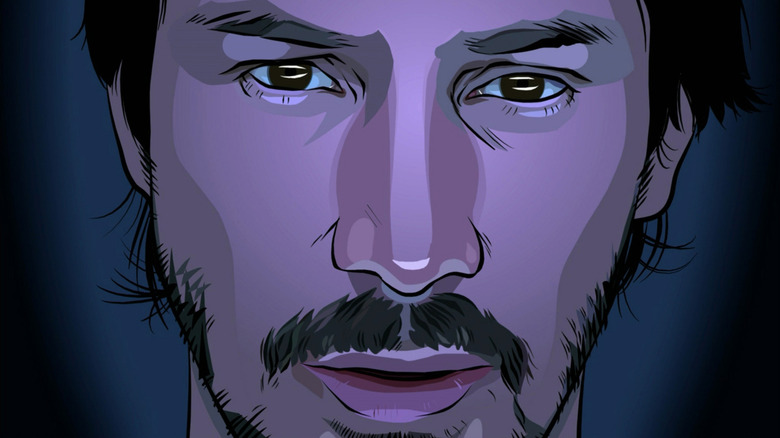 Keanu Reeves as Bob Arctor in A Scanner Darkly