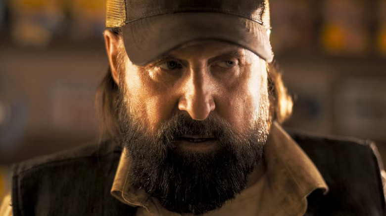 Dr. Hill has more on his mind than pumping gas in Until Dawn
