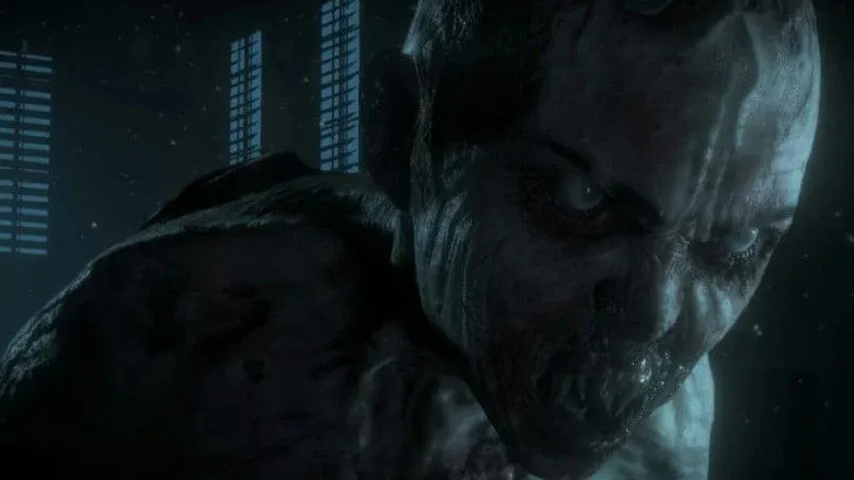 A Wendigo ready to feast in Until Dawn