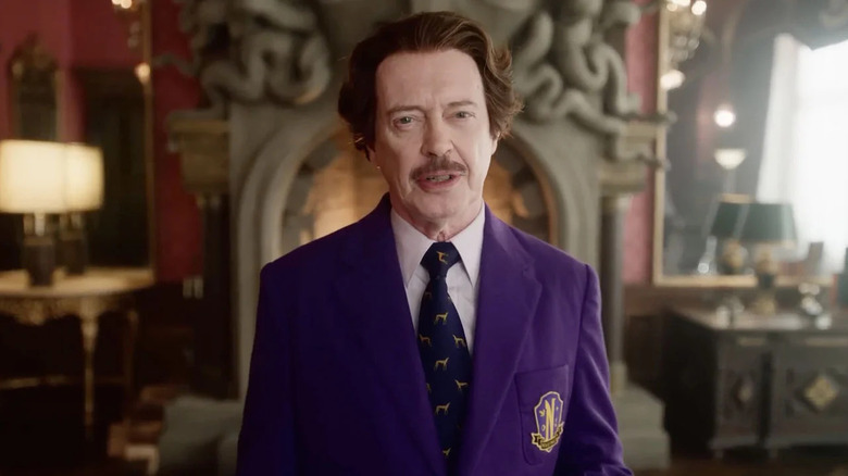 Barry Dort is dressed to impress in Wednesday
