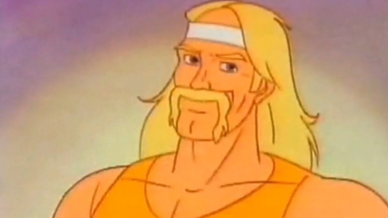 The Hulkster in Hulk Hogan's Rock 'n' Wrestling