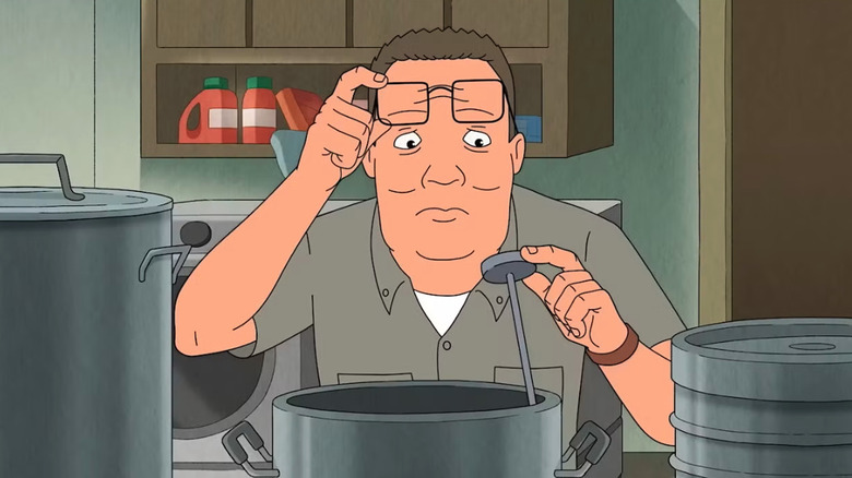 Hank Hill para fazer um fabricante de artesanato para o rei da colina