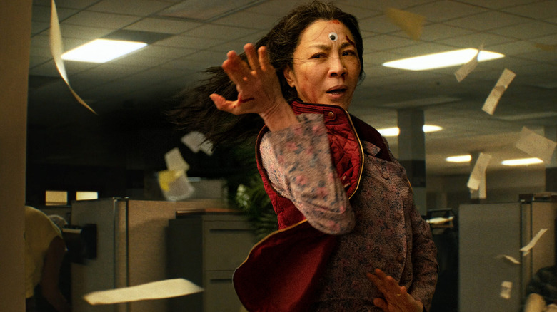 Michelle Yeoh as Evelyn in Everything Everywhere All At Once