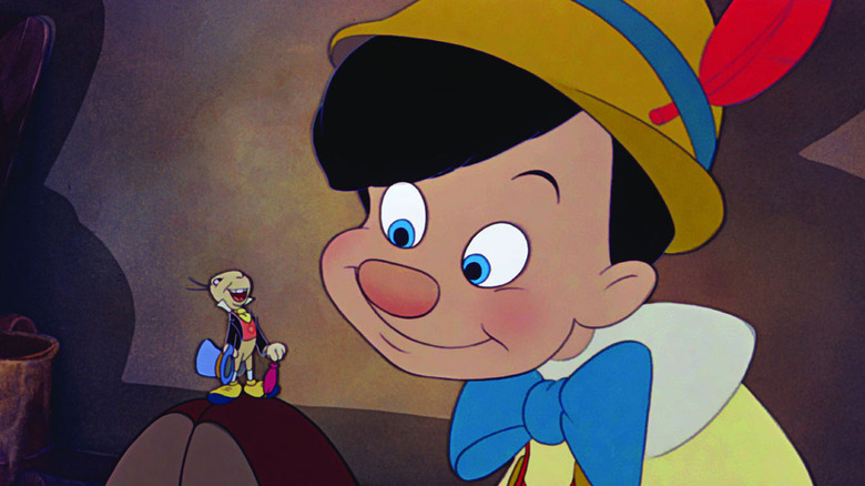 Jiminy Cricket and Pinocchio