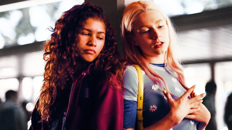 Hunter Schafer Zendaya Euphoria