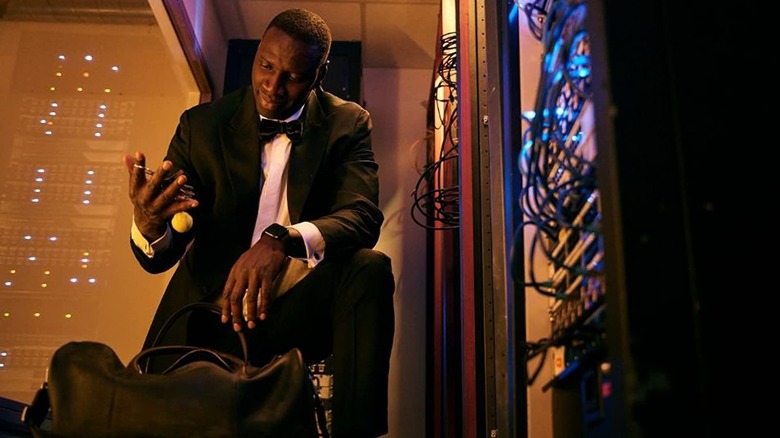 Omar Sy as Assane in Lupin