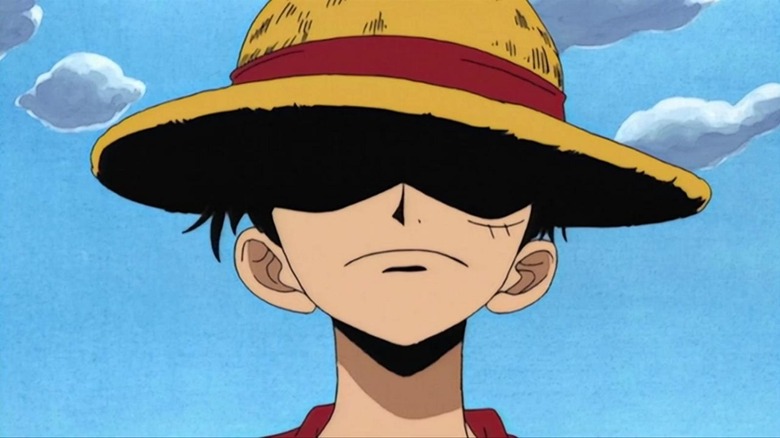 One Piece Luffy intimidates