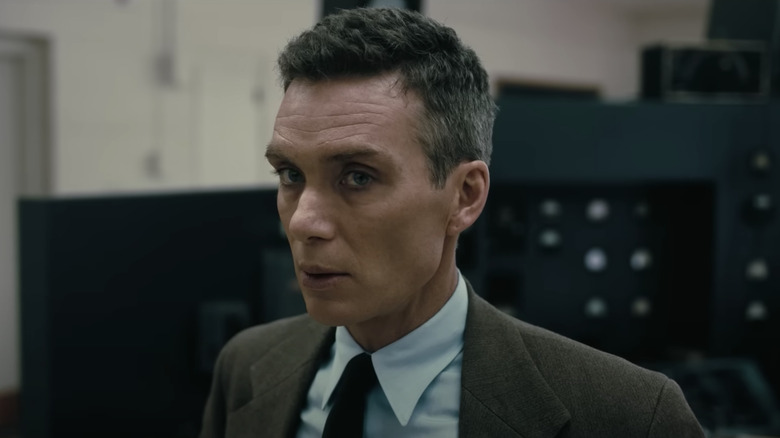 Cillian Murphy as J. Robert Oppenheimer in Oppenheimer