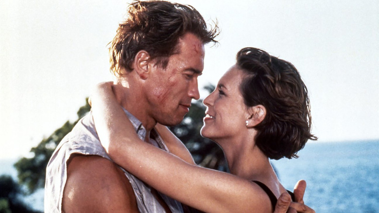 Arnold Schwarzenegger and Jamie Lee Curtis in True Lies