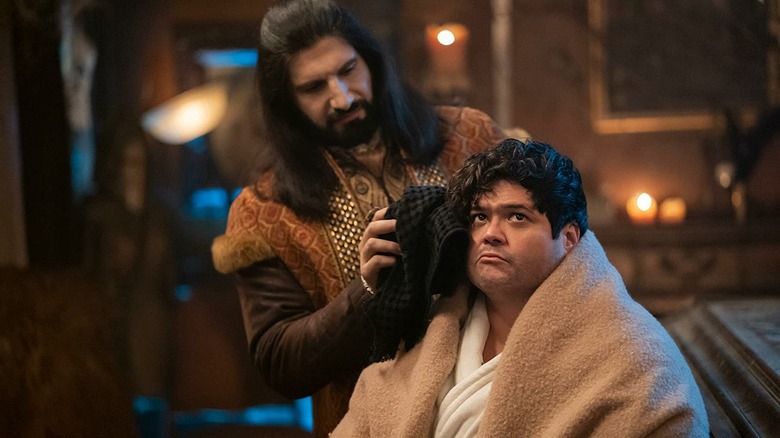 Nandor tending to Guillermo