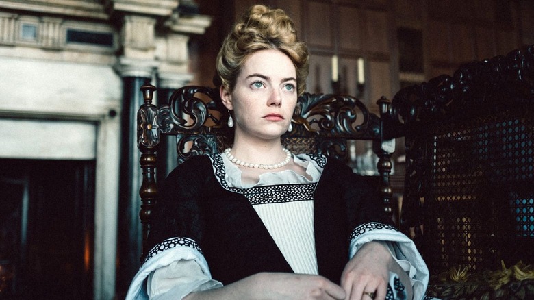 Emma Stone in The Favourite