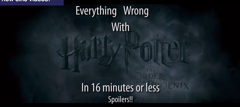 Everything Wrong With Harry Potter