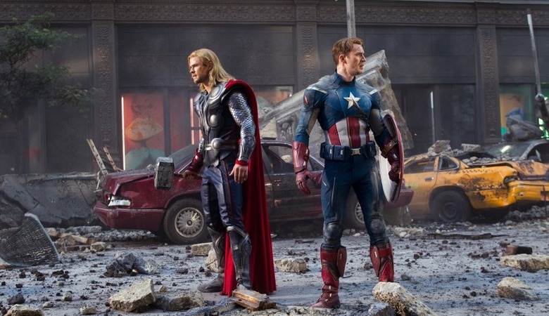 The Avengers - Thor and Captain America (header)