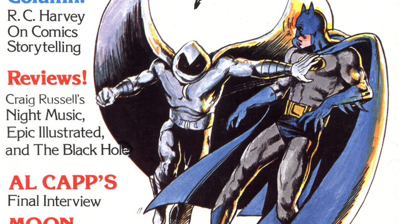 Comics Journal Moon Knight Batman