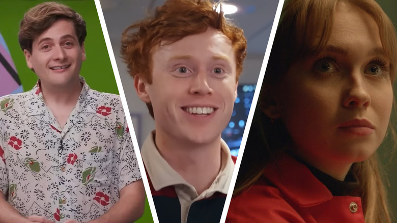 Jeremy Culhane on Game Changer, Ben Marshall on SNL, and Veronica Slowikowska on EZRA in a composite image