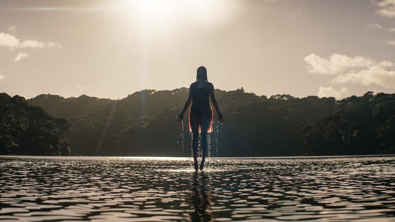 Evil Dead Rise lake scene 