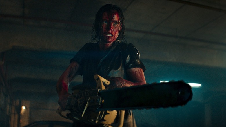 Evil Dead Rise chainsaw 