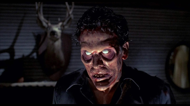 Bruce Campbell as Deadite Ash in Evil Dead II