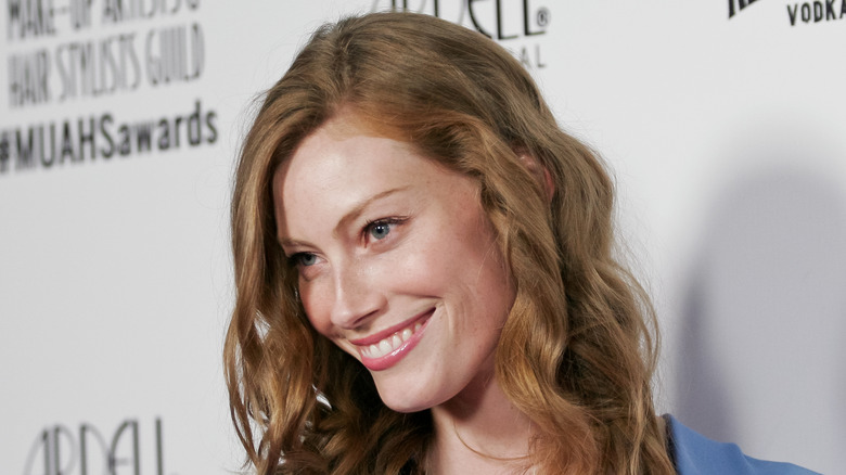 Alyssa Sutherland on the red carpet