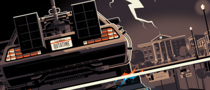Tom Whalen Back to the Future header