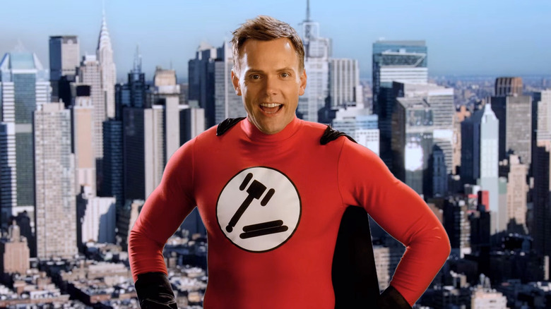 Joel McHale in the Community season 5 opener