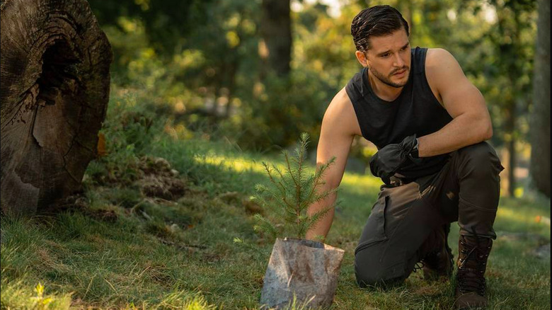 Kit Harington plants tree Extrapolations