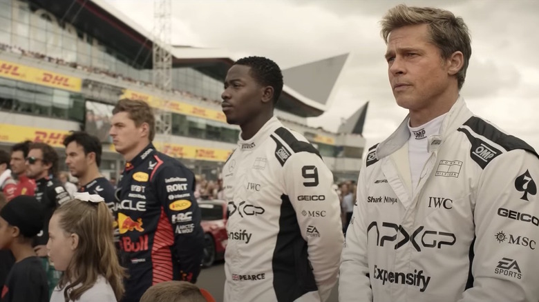 Joshua and Sonny are waiting for the race to start in F1