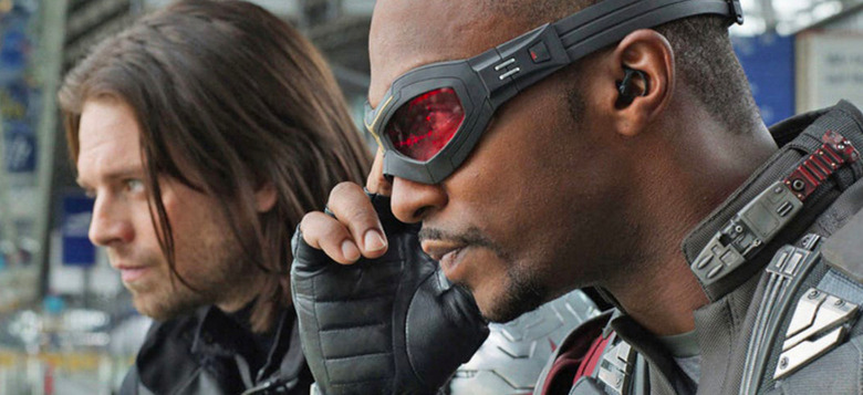 falcon and the winter soldier shoot halted