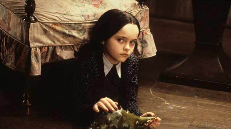 Christina Ricci as Wednesday Addams.