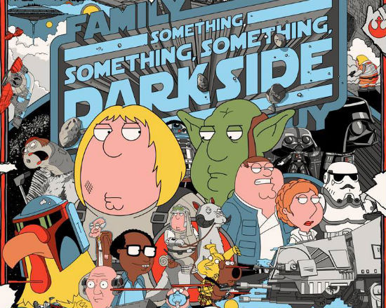 family guy star wars posters