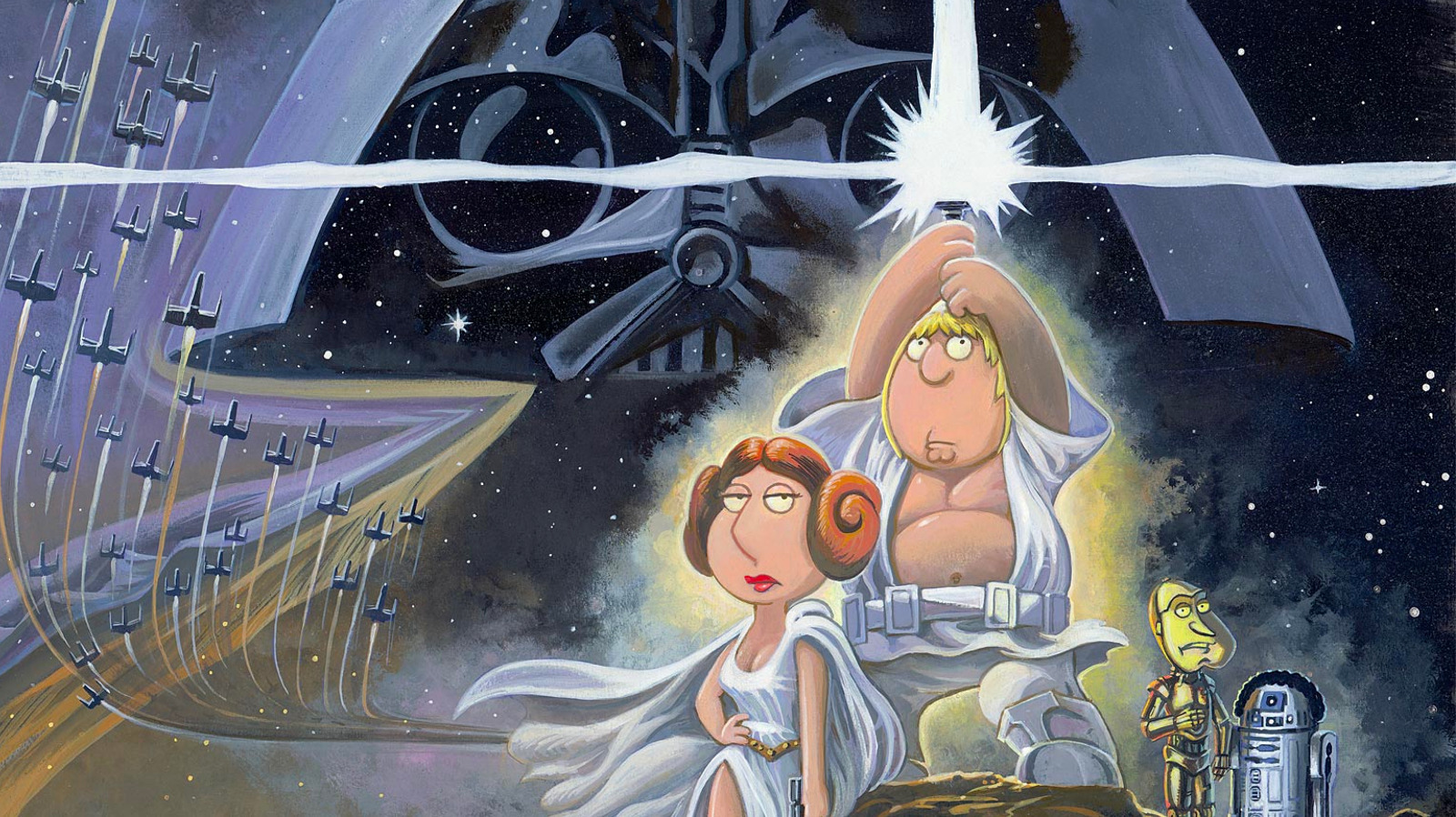 Family guy star wars watch online sale