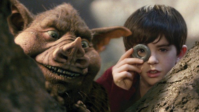 Hogsqueal and Jared in The Spiderwick Chronicles