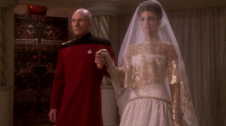 Star Trek: The Next Generation The Perfect Mate, wedding