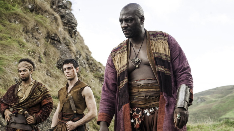 Malko and his cronies looking threatening in Game of Thrones