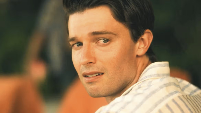 The White Lotus, Saxon looking at Chelsea sadly