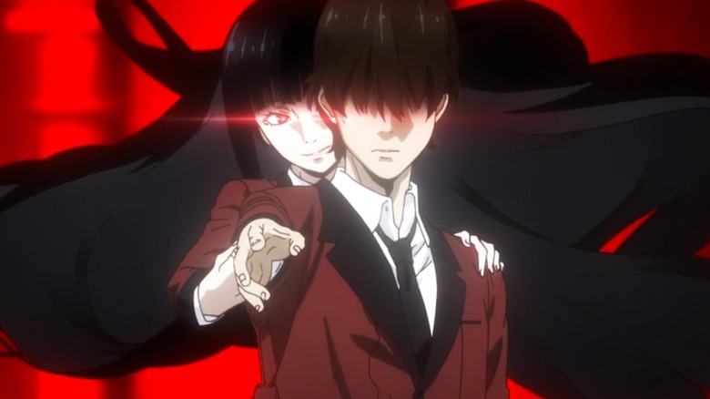 Yumeko and Suzui form an unexpected dynamic in Kakegurui