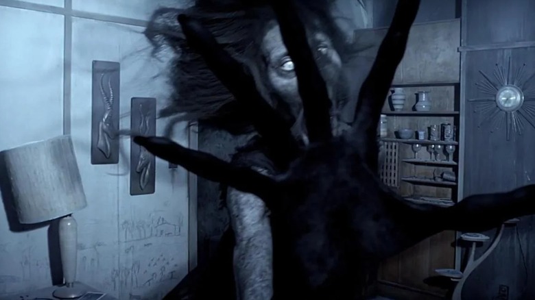 The titular entity makes a terrifying appearance in Mama