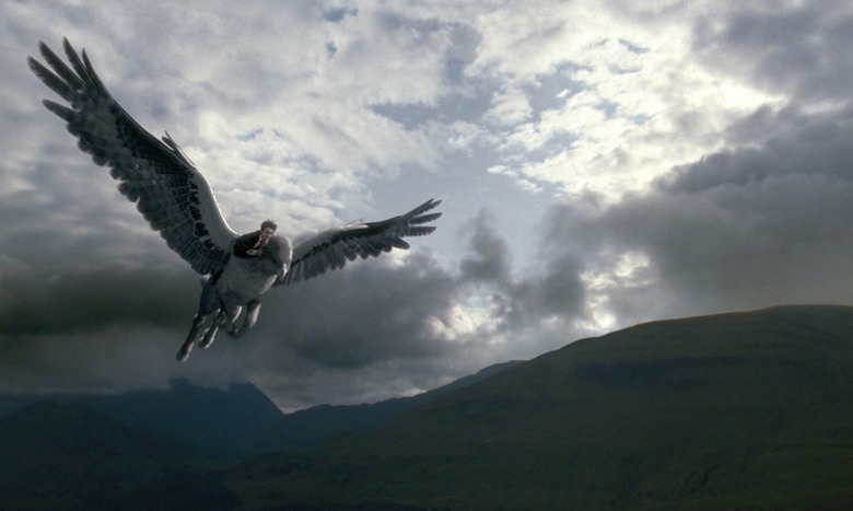 Harry Potter and the Prisoner of Azkaban - Buckbeak and Harry - fantastic beasts director