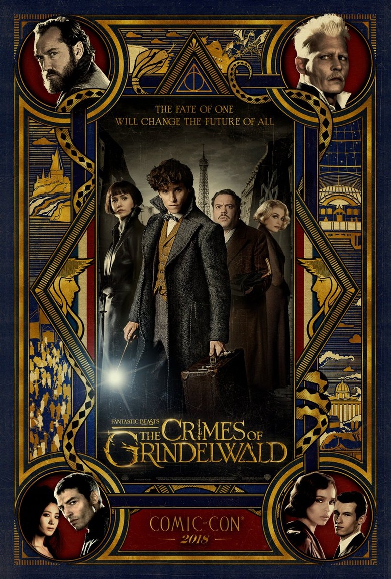 fantastic beasts the crimes of grindelwald poster