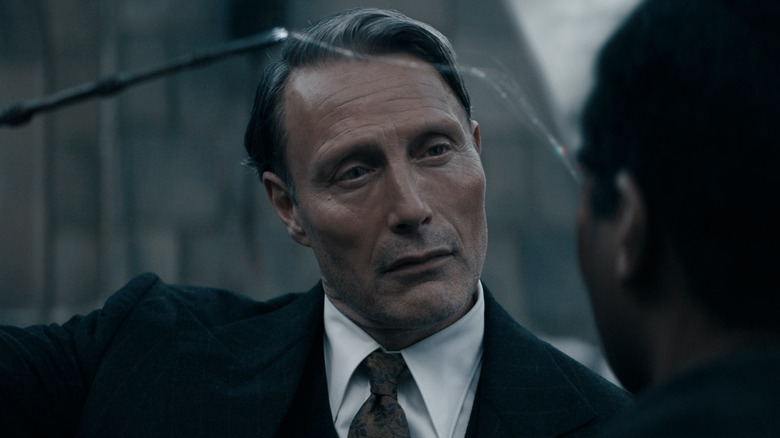 Mads Mikkelsen in Fantastic Beasts: The Secrets of Dumbledore