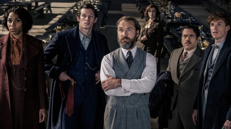 The cast of Fantastic Beasts: The Secrets of Dumbledore