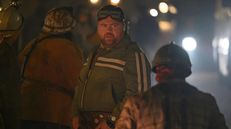 Paul Walter Hauser as Mole Man in Subterranea in Fantastic Four: First Steps
