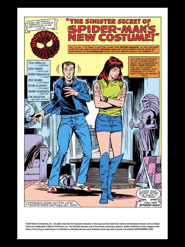 Amazing Spider-Man - Peter Parker / MJ Page