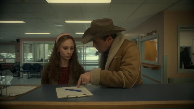 Juno Temple and Jon Hamm on Fargo