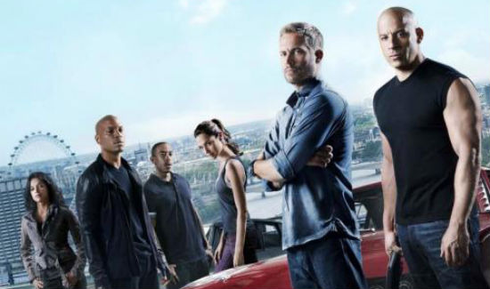 Fast and Furious 6 poster header